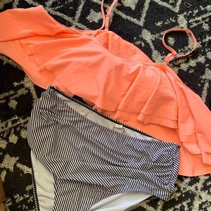 High waisted bikini plus size xxl 2x